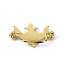 Classic Traditions Pull 3 inch Center to Center Polished Brass Classic Traditions Pull 3 inch Center to Center Polished Brass