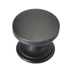 American Diner 1-3/8 Inch Diameter Vintage Bronze Cabinet Knob American Diner 1-3/8 Inch Diameter Vintage Bronze Cabinet Knob
