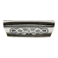 Firenza Designs 3-3/4 Inch Center to Center Firenza Silver Cabinet Cup Pull Firenza Designs 3-3/4 Inch Center to Center Firenza Silver Cabinet Cup Pull