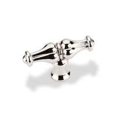Bella 2-1/4 Inch Diameter Polished Nickel Cabinet Knob Bella 2-1/4 Inch Diameter Polished Nickel Cabinet Knob