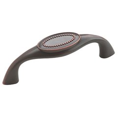 Opulence 3 Inch Center to Center Oil Rubbed Bronze Cabinet Pull Opulence 3 Inch Center to Center Oil Rubbed Bronze Cabinet Pull