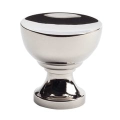 Shelley 1-1/4 Inch Diameter Polished Nickel Cabinet Knob Shelley 1-1/4 Inch Diameter Polished Nickel Cabinet Knob
