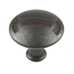 Medieval 1-3/16 Inch Diameter Olde Iron Rust Cabinet Knob Medieval 1-3/16 Inch Diameter Olde Iron Rust Cabinet Knob