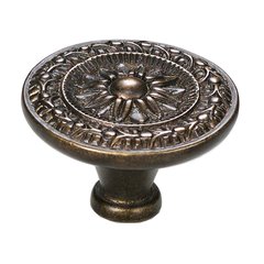 Symphony Designs Group 1-3/4 Inch Diameter Dark Glaze Cabinet Knob Symphony Designs Group 1-3/4 Inch Diameter Dark Glaze Cabinet Knob