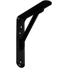EnduraBrace 1.125"W x 5"D x 6"H Countertop Bracket - Steel Matte Black EnduraBrace 1.125"W x 5"D x 6"H Countertop Bracket - Steel Matte Black