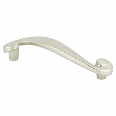 Sonata 3-3/4 Inch Center to Center Brushed Nickel Cabinet Pull Sonata 3-3/4 Inch Center to Center Brushed Nickel Cabinet Pull