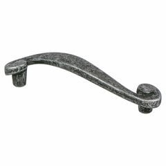 Sonata 3-3/4 Inch Center to Center Rustic Iron Cabinet Pull Sonata 3-3/4 Inch Center to Center Rustic Iron Cabinet Pull