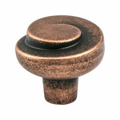 Sonata 1-3/16 Inch Diameter Rustic Copper Cabinet Knob Sonata 1-3/16 Inch Diameter Rustic Copper Cabinet Knob