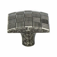 Virtuoso 1-3/16 Inch Diameter Rustic Tin Cabinet Knob Virtuoso 1-3/16 Inch Diameter Rustic Tin Cabinet Knob
