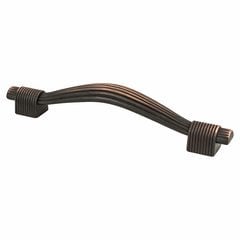 Opus 5-1/16 Inch Center to Center Venetian Bronze Cabinet Pull Opus 5-1/16 Inch Center to Center Venetian Bronze Cabinet Pull