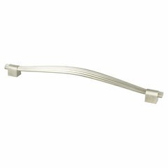 Opus 16-3/8 Inch Center to Center Satin Nickel Appliance Pull Opus 16-3/8 Inch Center to Center Satin Nickel Appliance Pull