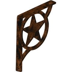 Austin 1.5"W x 10"D x 12"H Countertop Bracket - Iron/Steel Antiqued Bronze Austin 1.5"W x 10"D x 12"H Countertop Bracket - Iron/Steel Antiqued Bronze