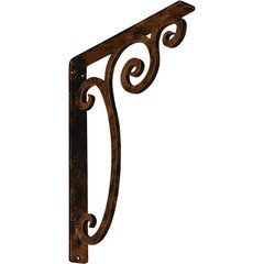 Avery 1.5"W x 12"D x 15"H Countertop Bracket - Iron/Steel Antiqued Bronze Avery 1.5"W x 12"D x 15"H Countertop Bracket - Iron/Steel Antiqued Bronze