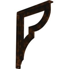Bradford 1.5"W x 12"D x 15"H Countertop Bracket - Iron/Steel Antiqued Bronze Bradford 1.5"W x 12"D x 15"H Countertop Bracket - Iron/Steel Antiqued Bronze