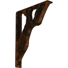 Damon 2"W x 12"D x 15"H Countertop Bracket - Iron/Steel Antiqued Bronze Damon 2"W x 12"D x 15"H Countertop Bracket - Iron/Steel Antiqued Bronze