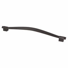 Opus 16-3/8 Inch Center to Center Rubbed Bronze Appliance Pull Opus 16-3/8 Inch Center to Center Rubbed Bronze Appliance Pull