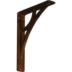 Galveston 1.5"W x 7.5"D x 10"H Countertop Bracket - Iron/Steel Antiqued Bronze Galveston 1.5"W x 7.5"D x 10"H Countertop Bracket - Iron/Steel Antiqued Bronze