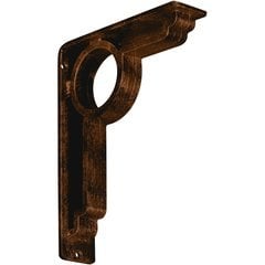 Maria 2"W x 7.5"D x 10"H Countertop Bracket - Iron/Steel Antiqued Bronze Maria 2"W x 7.5"D x 10"H Countertop Bracket - Iron/Steel Antiqued Bronze