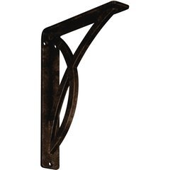 Miller 1.5"W x 7.5"D x 10"H Countertop Bracket - Iron/Steel Antiqued Bronze Miller 1.5"W x 7.5"D x 10"H Countertop Bracket - Iron/Steel Antiqued Bronze