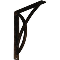 Miller 1.5"W x 10"D x 12"H Countertop Bracket - Iron/Steel Antiqued Bronze Miller 1.5"W x 10"D x 12"H Countertop Bracket - Iron/Steel Antiqued Bronze