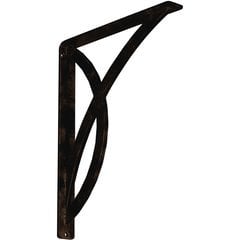 Miller 1.5"W x 12"D x 15"H Countertop Bracket - Iron/Steel Antiqued Bronze Miller 1.5"W x 12"D x 15"H Countertop Bracket - Iron/Steel Antiqued Bronze