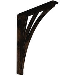 Nevio 1.5"W x 10"D x 12"H Countertop Bracket - Iron/Steel Antiqued Bronze Nevio 1.5"W x 10"D x 12"H Countertop Bracket - Iron/Steel Antiqued Bronze