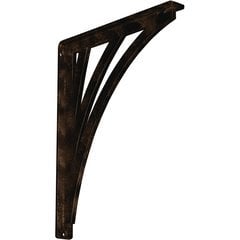 Nevio 1.5"W x 12"D x 15"H Countertop Bracket - Iron/Steel Antiqued Bronze Nevio 1.5"W x 12"D x 15"H Countertop Bracket - Iron/Steel Antiqued Bronze
