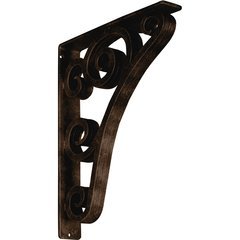 Tristan 2"W x 12"D x 15"H Countertop Bracket - Iron/Steel Antiqued Bronze Tristan 2"W x 12"D x 15"H Countertop Bracket - Iron/Steel Antiqued Bronze