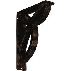 Versailles 2"W x 7.5"D x 10"H Countertop Bracket - Iron/Steel Antiqued Bronze Versailles 2"W x 7.5"D x 10"H Countertop Bracket - Iron/Steel Antiqued Bronze