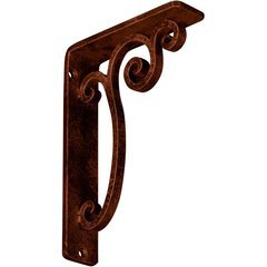 Avery 1.5"W x 5.5"D x 8"H Countertop Bracket - Iron/Steel Antiqued Copper Avery 1.5"W x 5.5"D x 8"H Countertop Bracket - Iron/Steel Antiqued Copper