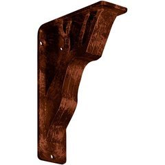 Damon 2"W x 5.5"D x 8"H Countertop Bracket - Iron/Steel Antiqued Copper Damon 2"W x 5.5"D x 8"H Countertop Bracket - Iron/Steel Antiqued Copper