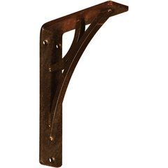 Galveston 1.5"W x 5.5"D x 8"H Countertop Bracket - Iron/Steel Antiqued Copper Galveston 1.5"W x 5.5"D x 8"H Countertop Bracket - Iron/Steel Antiqued Copper