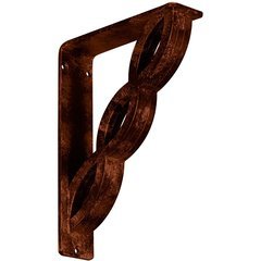 Loera 2"W x 7.5"D x 10"H Countertop Bracket - Iron/Steel Antiqued Copper Loera 2"W x 7.5"D x 10"H Countertop Bracket - Iron/Steel Antiqued Copper