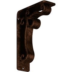Orleans 2"W x 5.5"D x 8"H Countertop Bracket - Iron/Steel Antiqued Copper Orleans 2"W x 5.5"D x 8"H Countertop Bracket - Iron/Steel Antiqued Copper