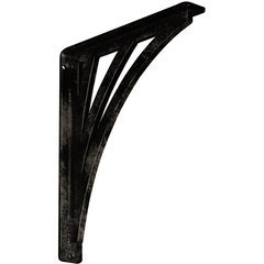 Nevio 1.5"W x 10"D x 12"H Countertop Bracket - Iron/Steel Antiqued Pale Gold Nevio 1.5"W x 10"D x 12"H Countertop Bracket - Iron/Steel Antiqued Pale Gold