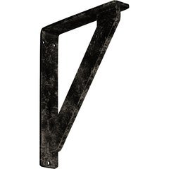 Traditional 1.5"W x 7.5"D x 10"H Countertop Bracket - Iron/Steel Antiqued Pale Gold Traditional 1.5"W x 7.5"D x 10"H Countertop Bracket - Iron/Steel Antiqued Pale Gold
