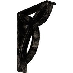 Versailles 2"W x 7.5"D x 10"H Countertop Bracket - Iron/Steel Antiqued Pale Gold Versailles 2"W x 7.5"D x 10"H Countertop Bracket - Iron/Steel Antiqued Pale Gold