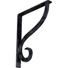 Ashford 1.5"W x 12"D x 15"H Countertop Bracket - Iron/Steel Antiqued Pewter Ashford 1.5"W x 12"D x 15"H Countertop Bracket - Iron/Steel Antiqued Pewter