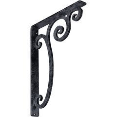 Avery 1.5"W x 12"D x 15"H Countertop Bracket - Iron/Steel Antiqued Pewter Avery 1.5"W x 12"D x 15"H Countertop Bracket - Iron/Steel Antiqued Pewter