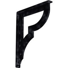 Bradford 1.5"W x 12"D x 15"H Countertop Bracket - Iron/Steel Antiqued Pewter Bradford 1.5"W x 12"D x 15"H Countertop Bracket - Iron/Steel Antiqued Pewter