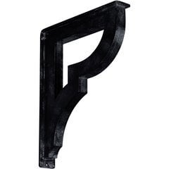 Bradford 2"W x 12"D x 15"H Countertop Bracket - Iron/Steel Antiqued Pewter Bradford 2"W x 12"D x 15"H Countertop Bracket - Iron/Steel Antiqued Pewter