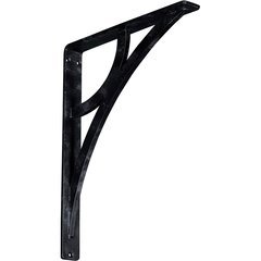 Galveston 1.5"W x 12"D x 15"H Countertop Bracket - Iron/Steel Antiqued Pewter Galveston 1.5"W x 12"D x 15"H Countertop Bracket - Iron/Steel Antiqued Pewter
