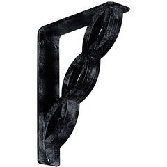 Loera 2"W x 7.5"D x 10"H Countertop Bracket - Iron/Steel Antiqued Pewter Loera 2"W x 7.5"D x 10"H Countertop Bracket - Iron/Steel Antiqued Pewter