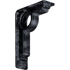 Maria 2"W x 5.5"D x 8"H Countertop Bracket - Iron/Steel Antiqued Pewter Maria 2"W x 5.5"D x 8"H Countertop Bracket - Iron/Steel Antiqued Pewter