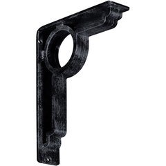 Maria 2"W x 7.5"D x 10"H Countertop Bracket - Iron/Steel Antiqued Pewter Maria 2"W x 7.5"D x 10"H Countertop Bracket - Iron/Steel Antiqued Pewter
