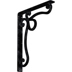 Orleans 1.5"W x 12"D x 15"H Countertop Bracket - Iron/Steel Antiqued Pewter Orleans 1.5"W x 12"D x 15"H Countertop Bracket - Iron/Steel Antiqued Pewter