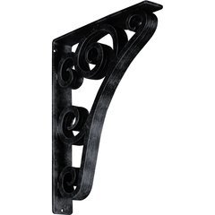 Tristan 2"W x 12"D x 15"H Countertop Bracket - Iron/Steel Antiqued Pewter Tristan 2"W x 12"D x 15"H Countertop Bracket - Iron/Steel Antiqued Pewter