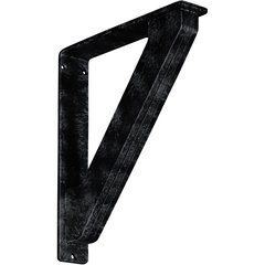 Traditional 2"W x 10"D x 12"H Countertop Bracket - Iron/Steel Antiqued Pewter Traditional 2"W x 10"D x 12"H Countertop Bracket - Iron/Steel Antiqued Pewter