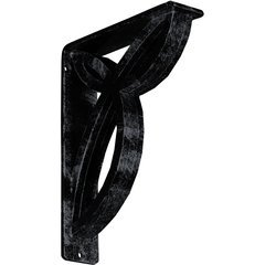 Versailles 2"W x 7.5"D x 10"H Countertop Bracket - Iron/Steel Antiqued Pewter Versailles 2"W x 7.5"D x 10"H Countertop Bracket - Iron/Steel Antiqued Pewter