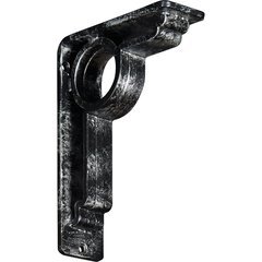 Maria 2"W x 5.5"D x 8"H Countertop Bracket - Iron/Steel Antiqued Silver Maria 2"W x 5.5"D x 8"H Countertop Bracket - Iron/Steel Antiqued Silver